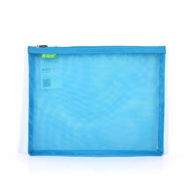 Well Made Modern Design Practical Useful Storage Tools Multicolor B5 Zipper Mesh Bag